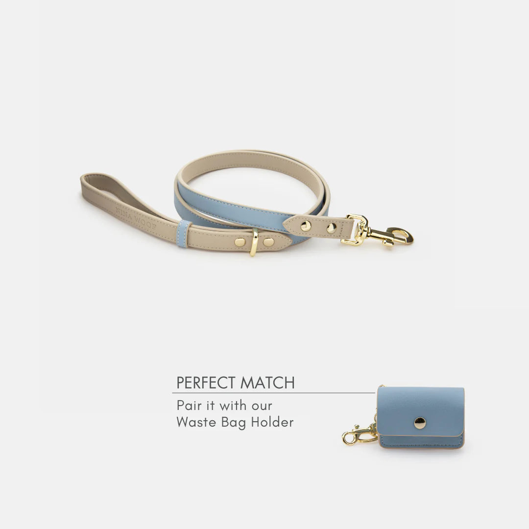 NINA WOOF CUPERTINO LEASH-BLUE