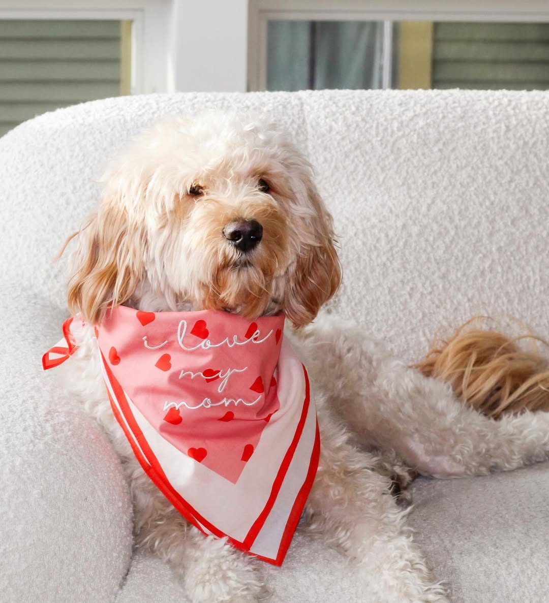 I LOVE MY MOM BANDANA