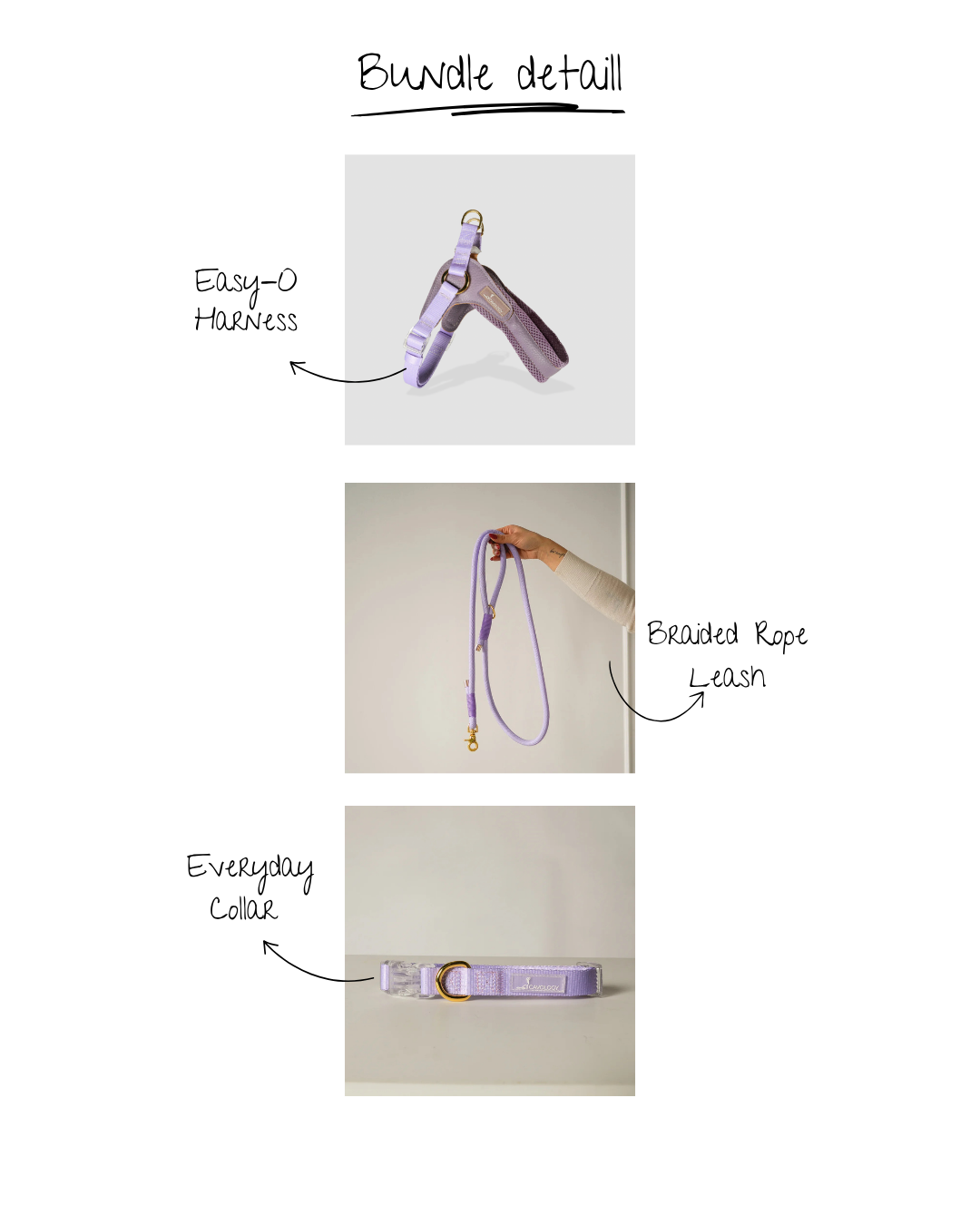 BUNDLE-COMPLETE WALK SET (LAVENDER)