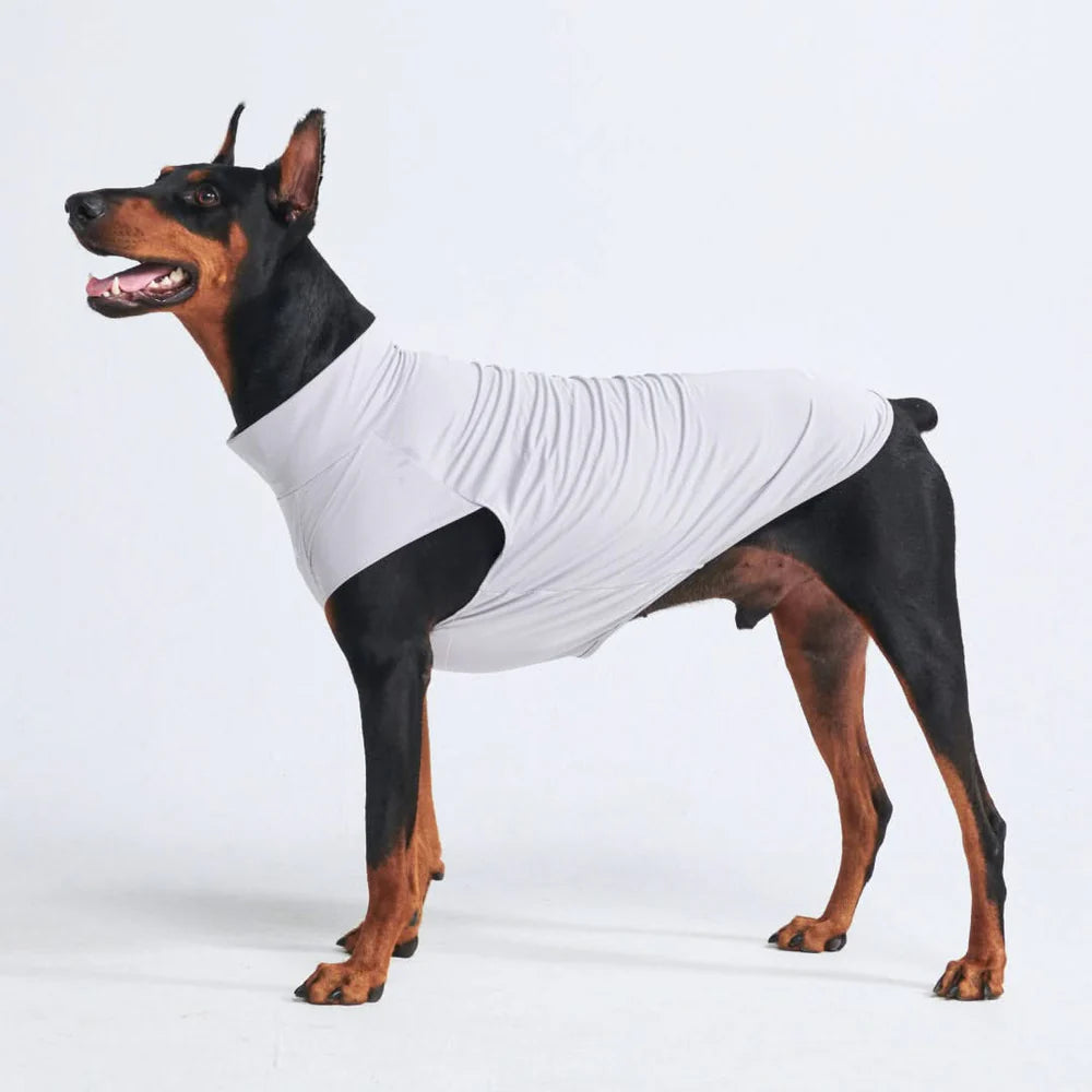 SUNBLOCK DOG T-SHIRT - GREY