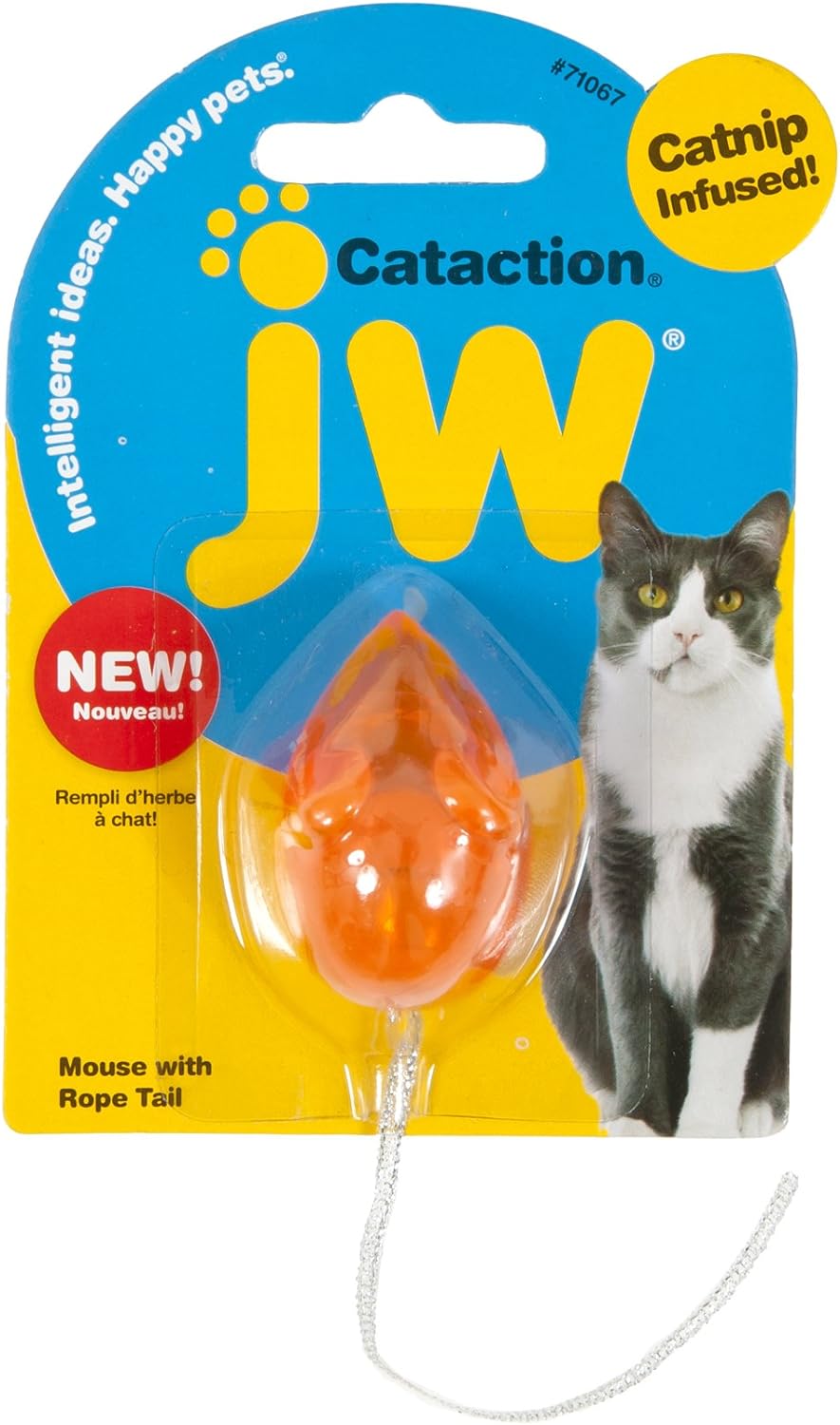 JW RATÓN DE CATACCIÓN CON CAMPANA Y COLA