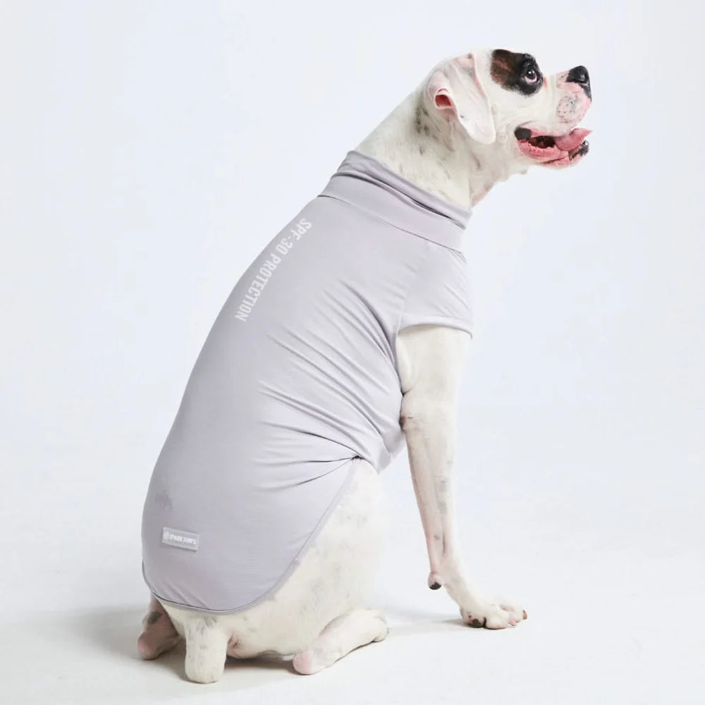 SUNBLOCK DOG T-SHIRT - GREY