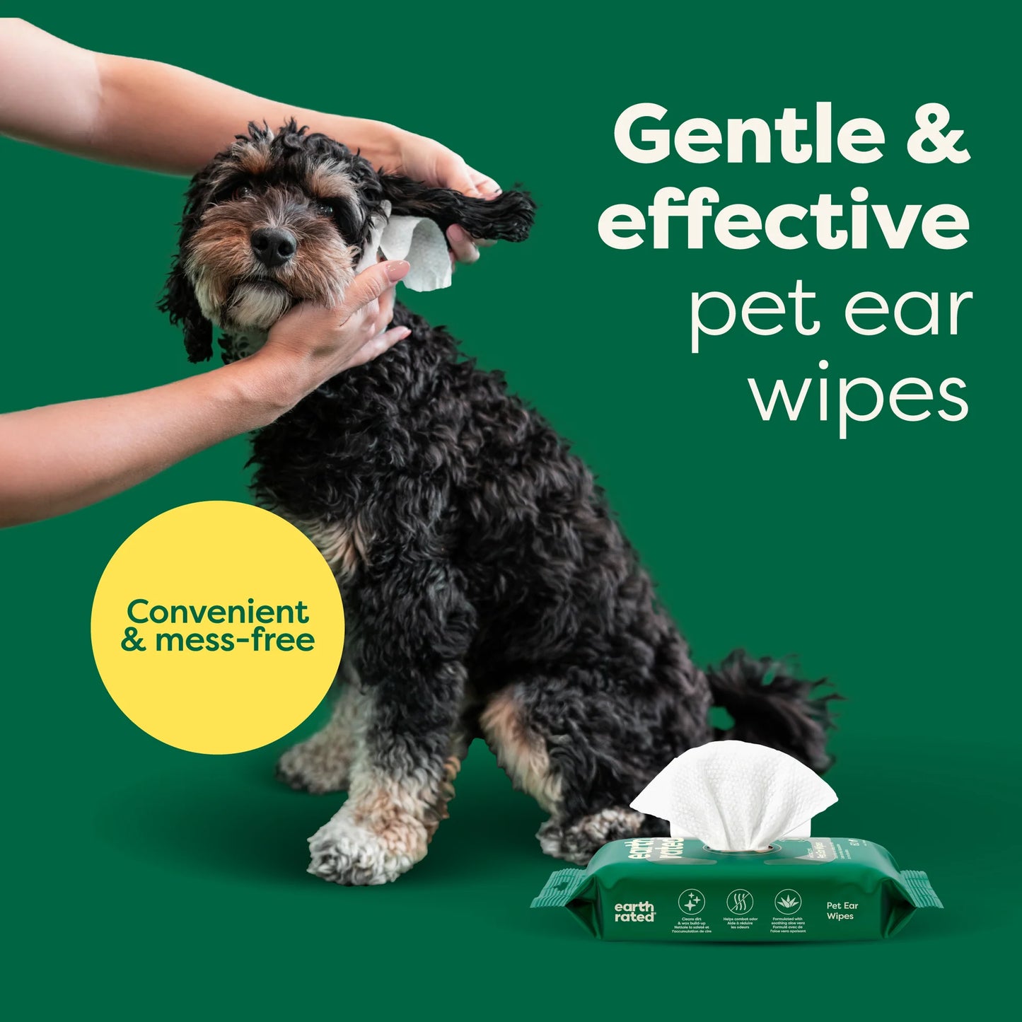 EARTH RATED EAR WIPES