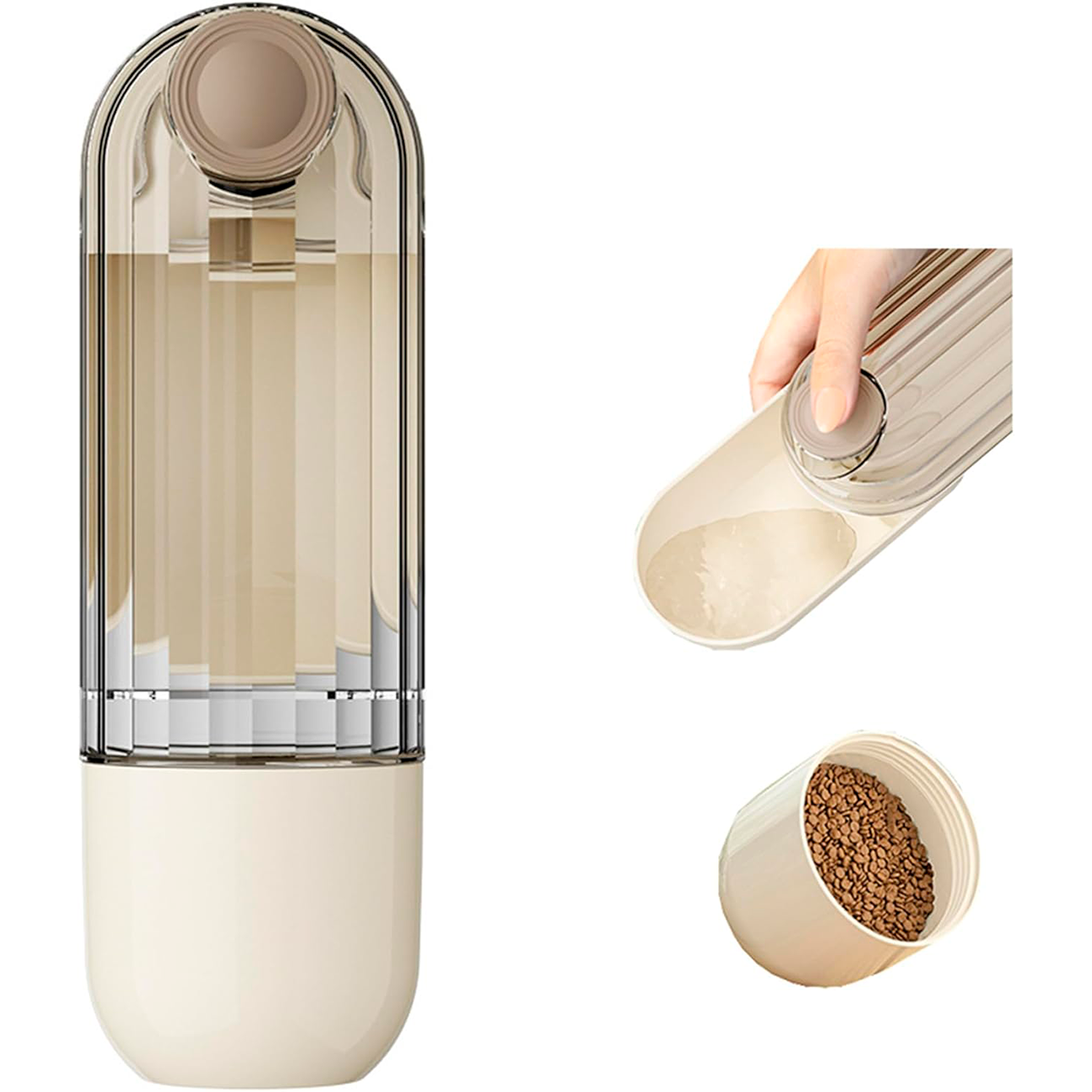 BOTELLA PORTÁTIL PARA AGUA Y COMIDA