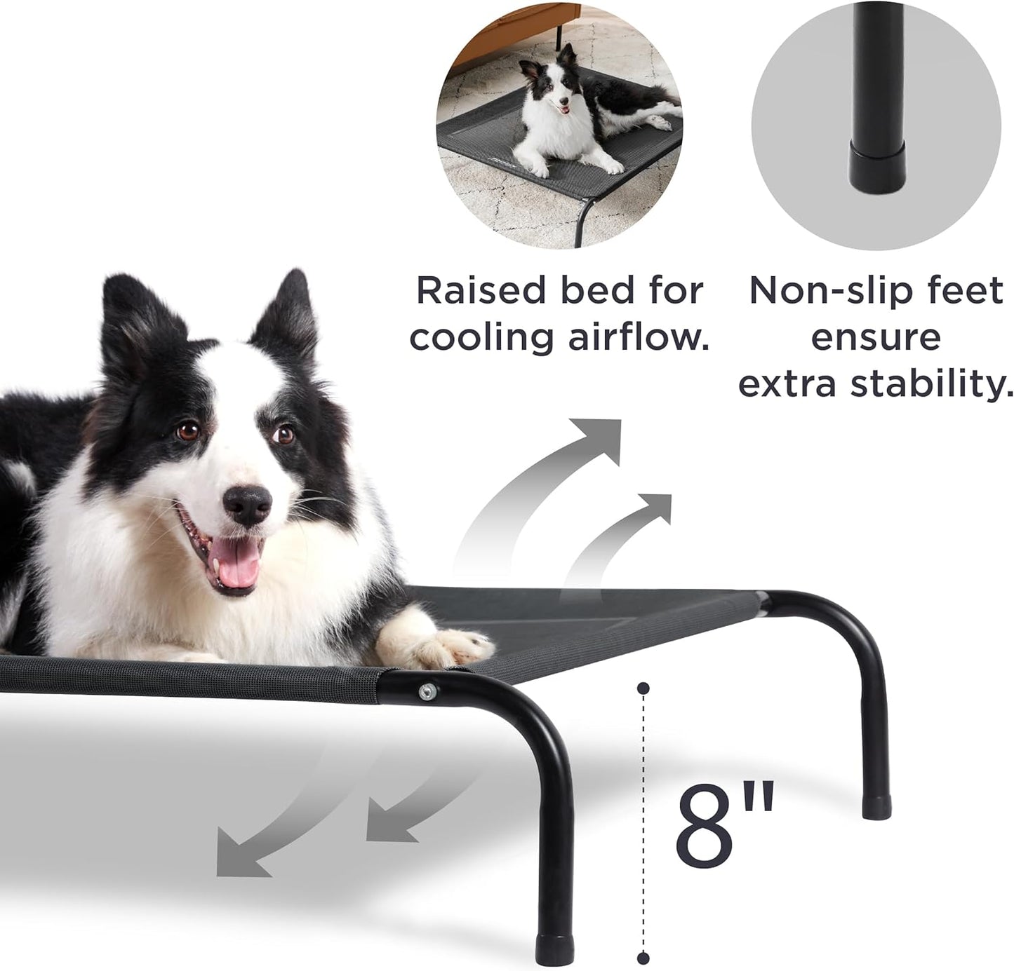 CAMA ELEVADA PARA PERROS MEDIANOS