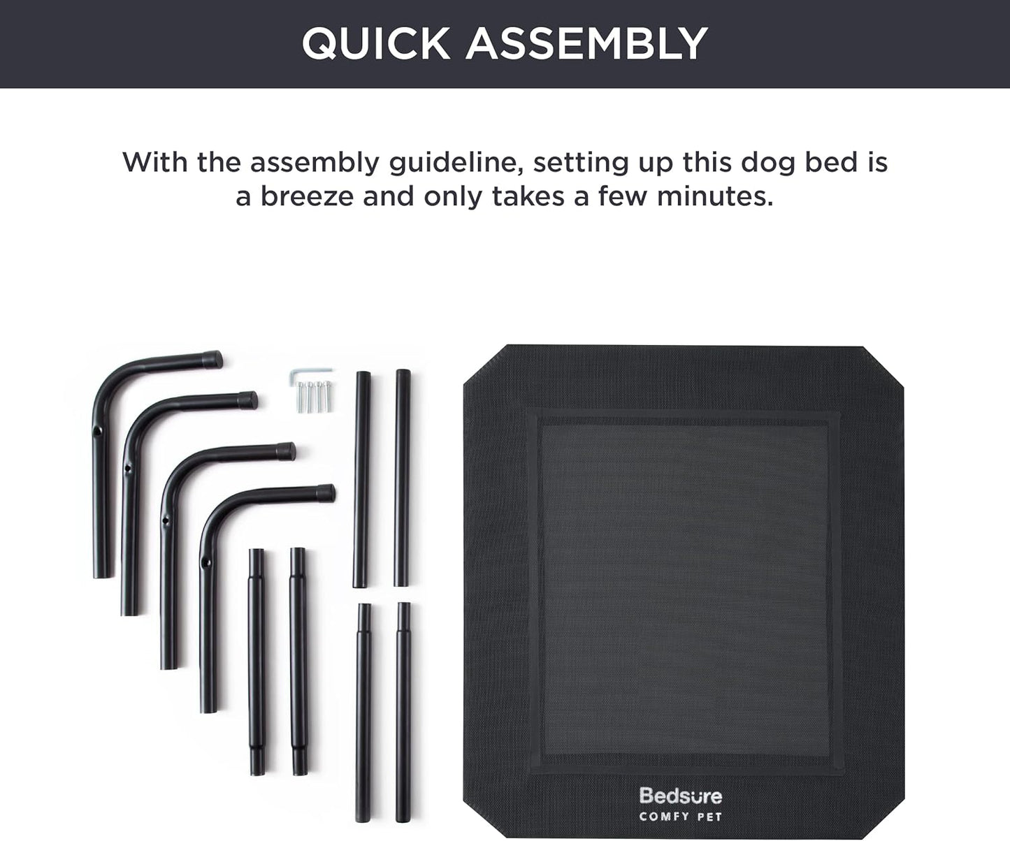 CAMA ELEVADA PARA PERROS MEDIANOS