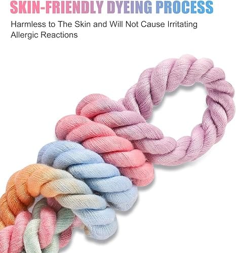 NUGUTIC HANDMADE BRAIDED ROPE DOG LEASH