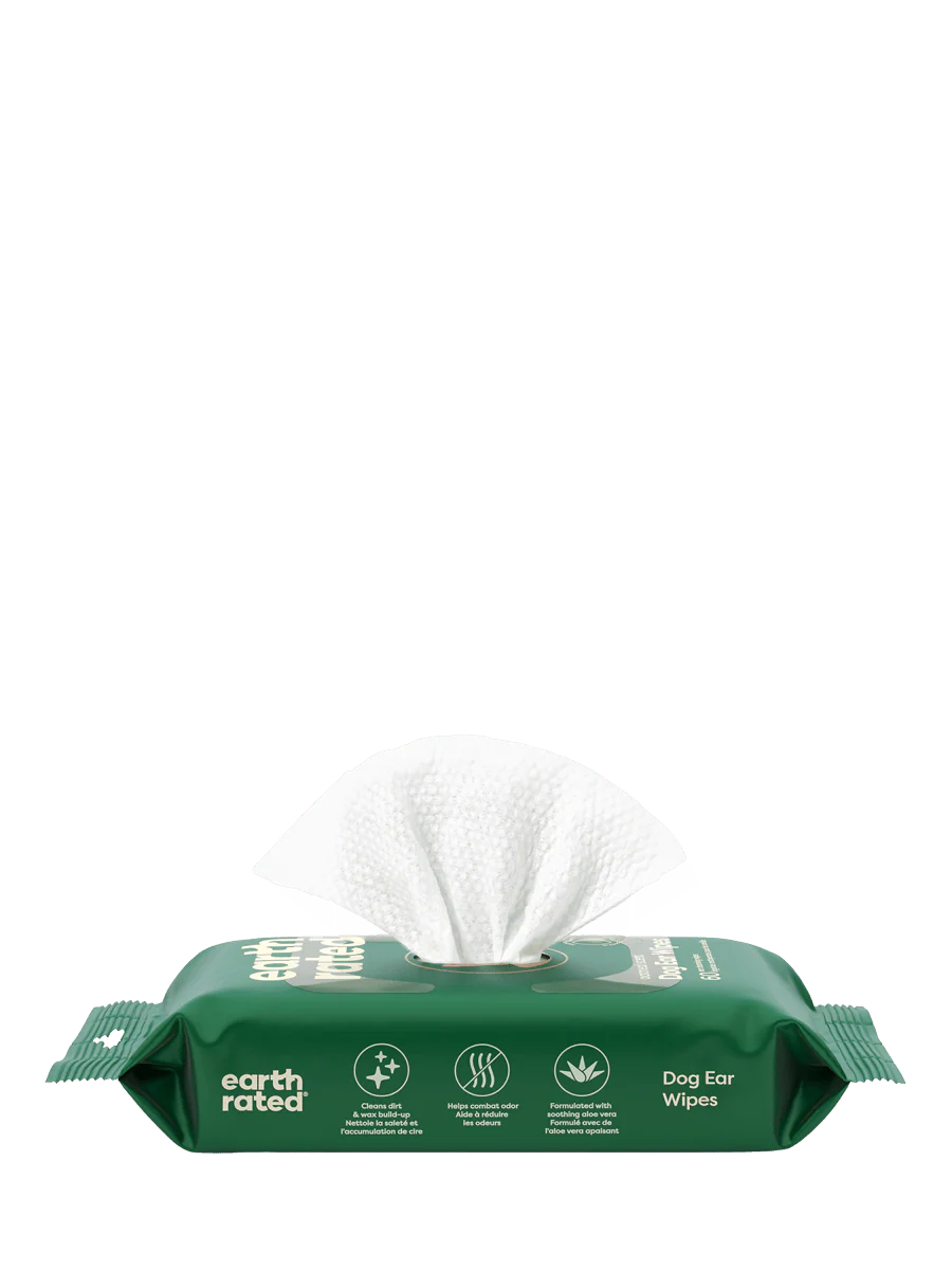 EARTH RATED EAR WIPES