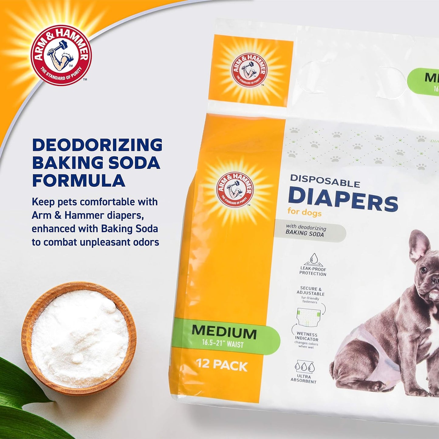 ARM & HAMMER FEMALE DOG DIAPERS
