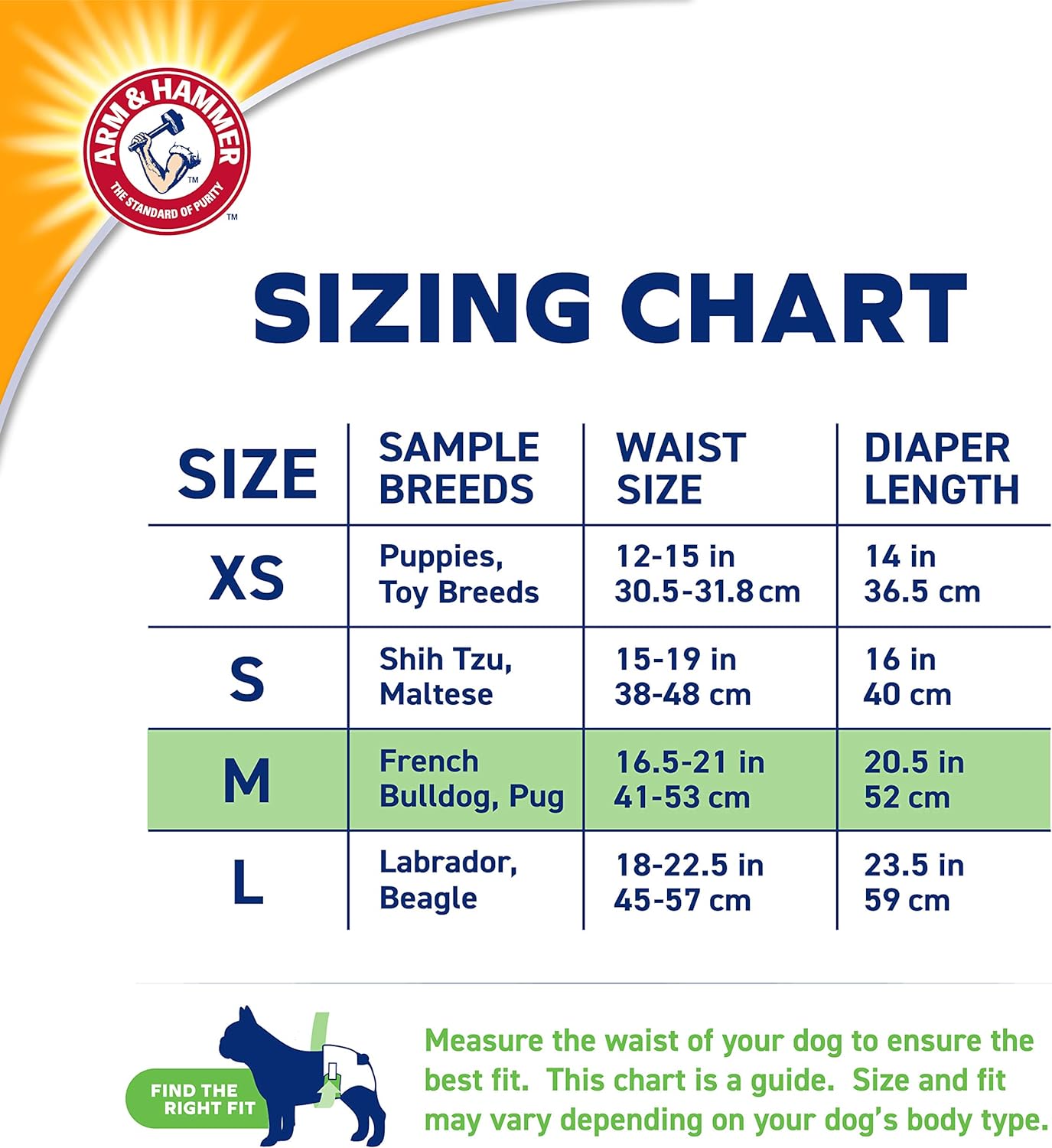 ARM & HAMMER FEMALE DOG DIAPERS