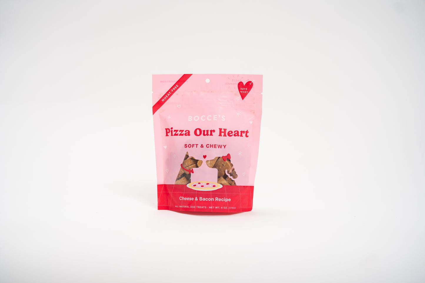 PIZZA OUR HEART DOG TREATS