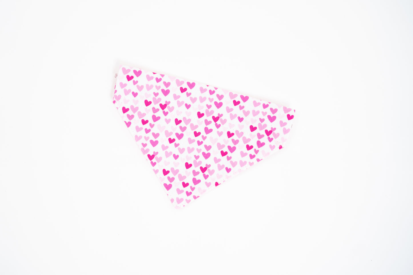 ¨DARLING¨ FUCHSIA PINK HEART SLIDE-ON BANDANA