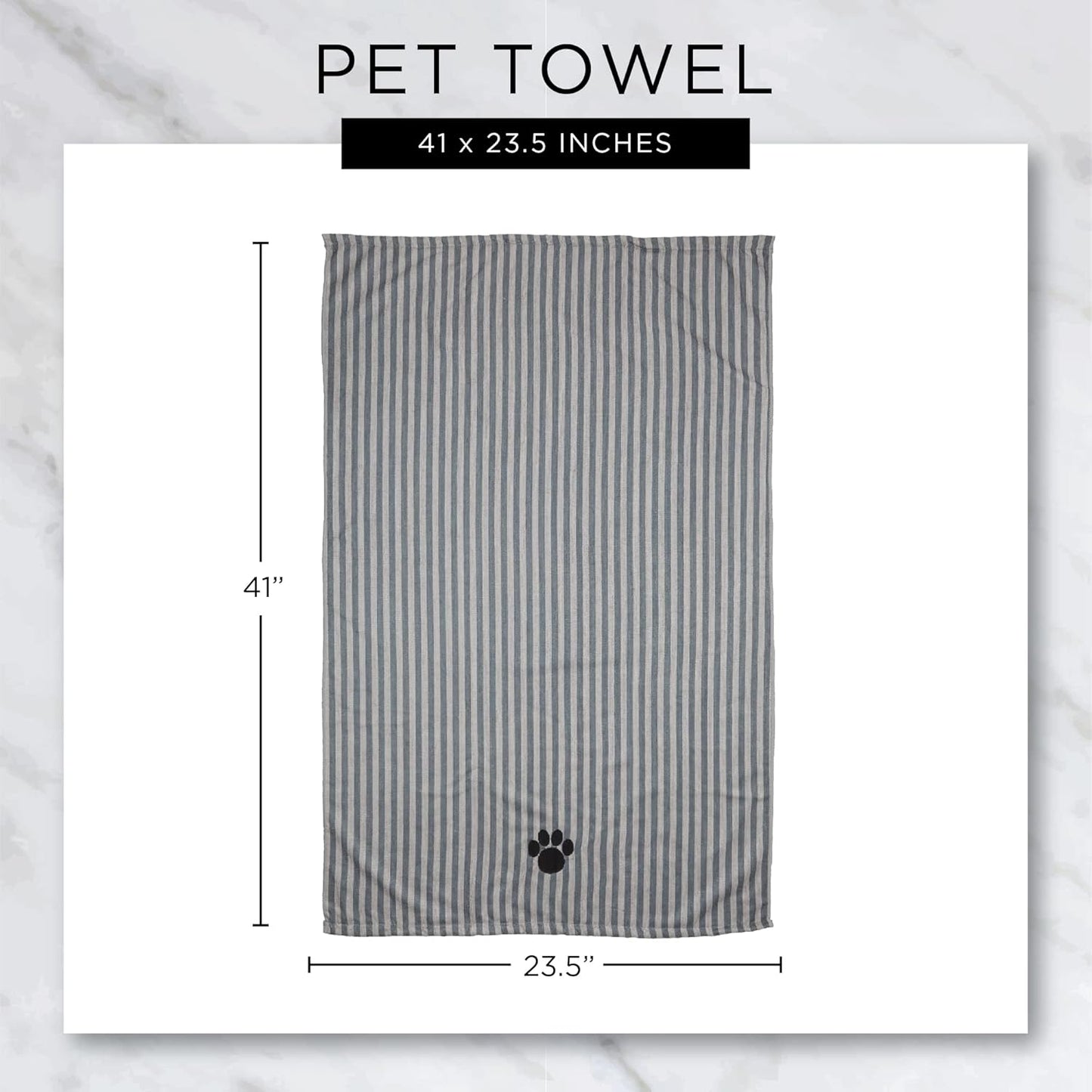 TOALLA DE MICROFIBRA PARA MASCOTA BONE DRY