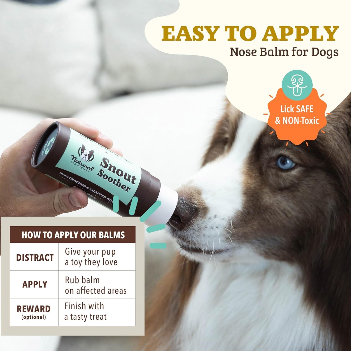 BÁLSAMO PARA LA NARIZ NATURAL DOG COMPANY