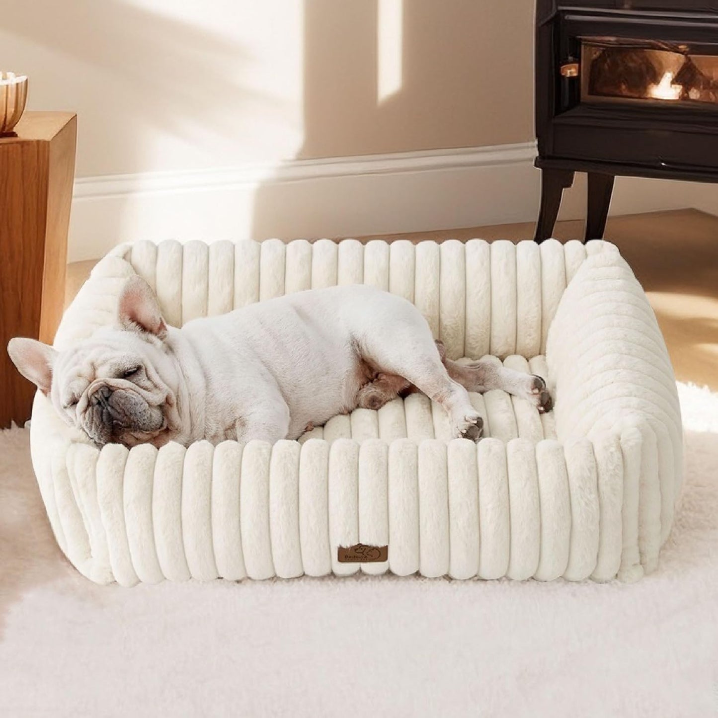 CORDUROY FLEECE PET BED