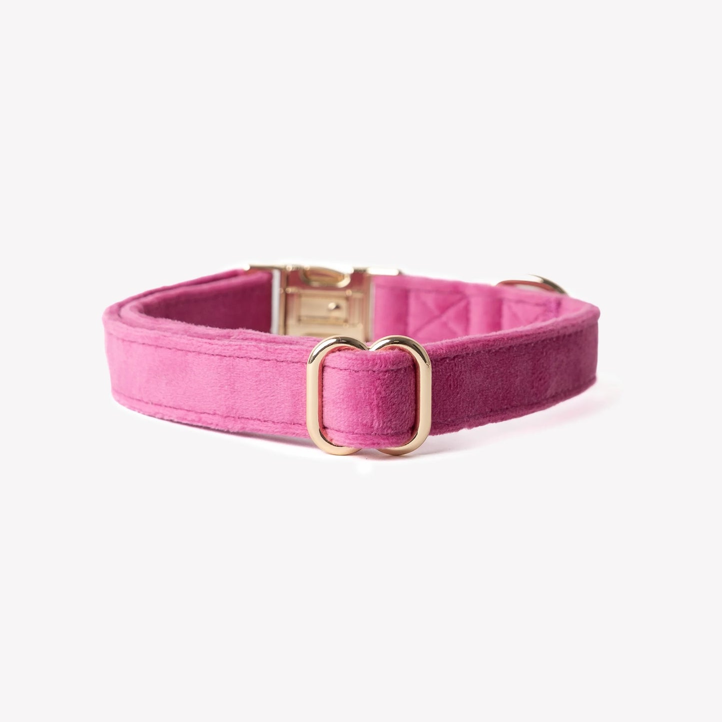 MAGENTA VELVET COLLAR