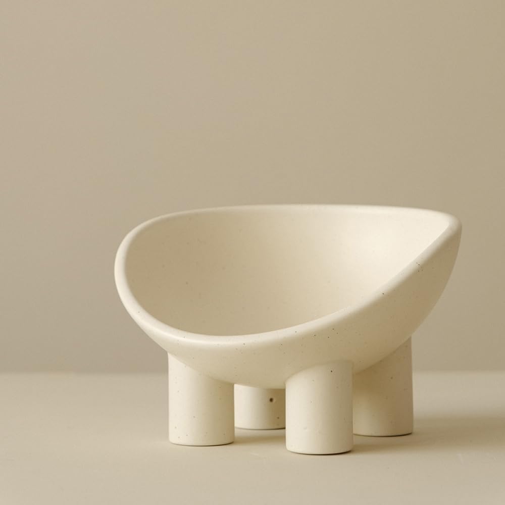 FOUR-LEGS CERAMIC PET BOWL