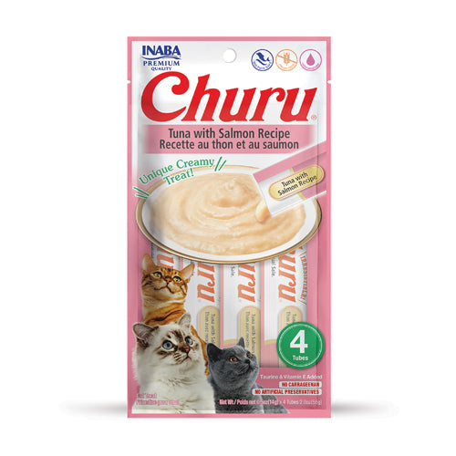 INABA CHURU CREAMY CAT TREATS (4 TUBES)
