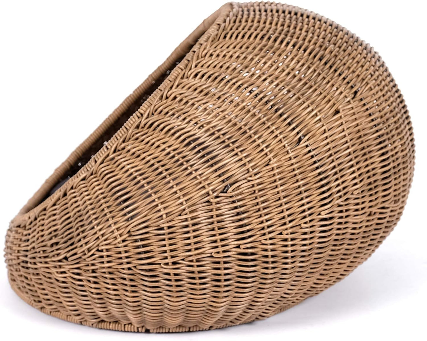 WICKER CAT BED