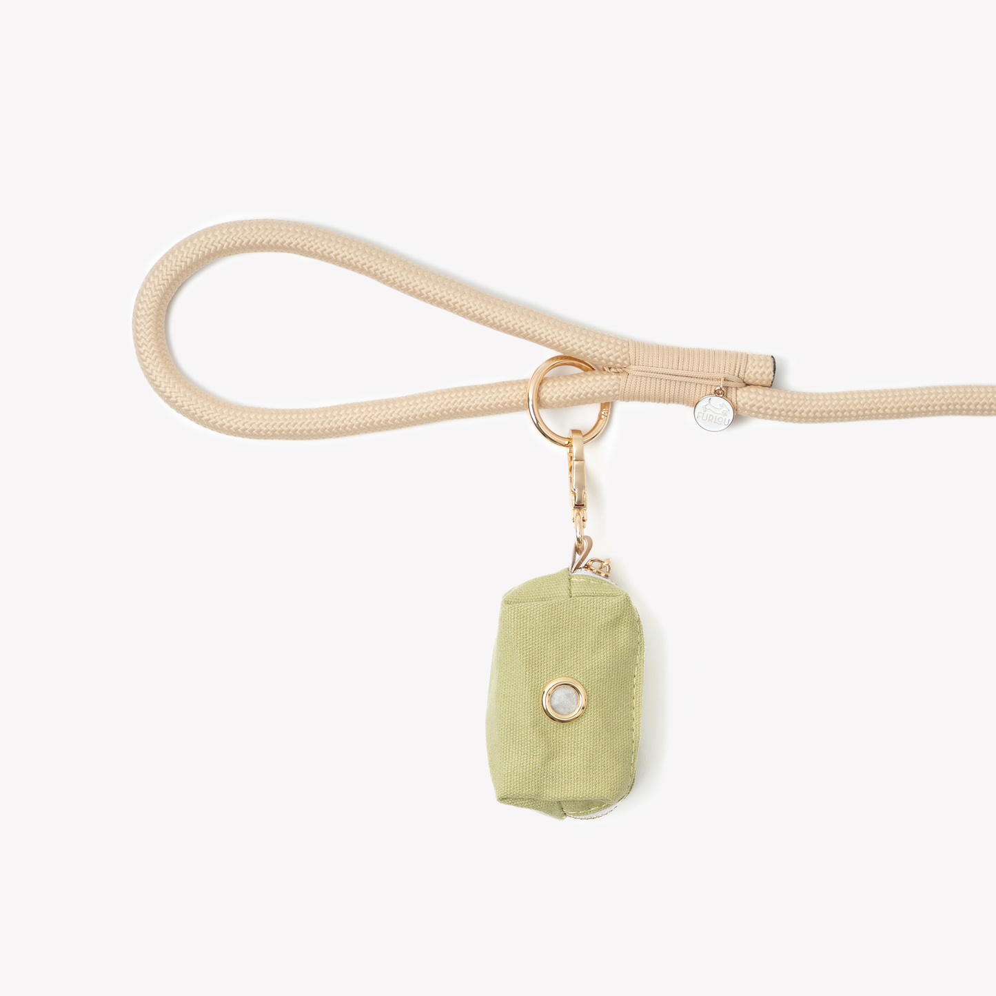 GREEN-POOP BAG HOLDER