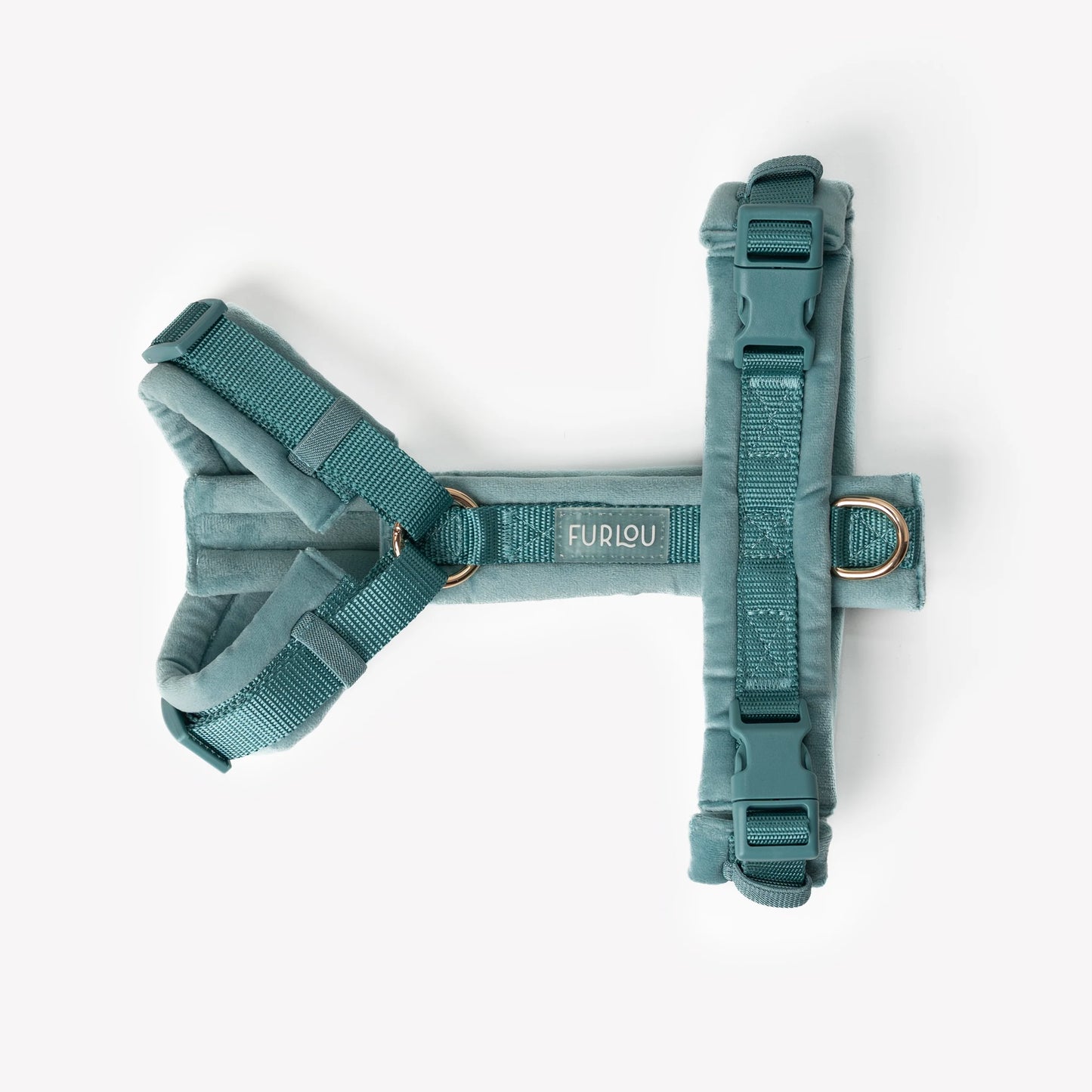 BLUE VELVET DOG HARNESS