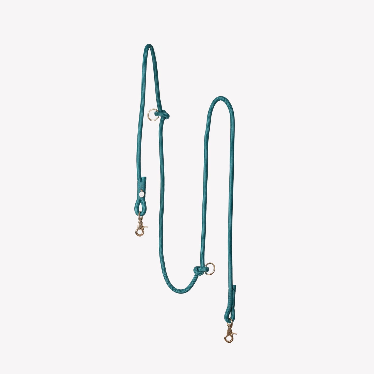 BLUE- HANDS FREE BRAIDED LEASH