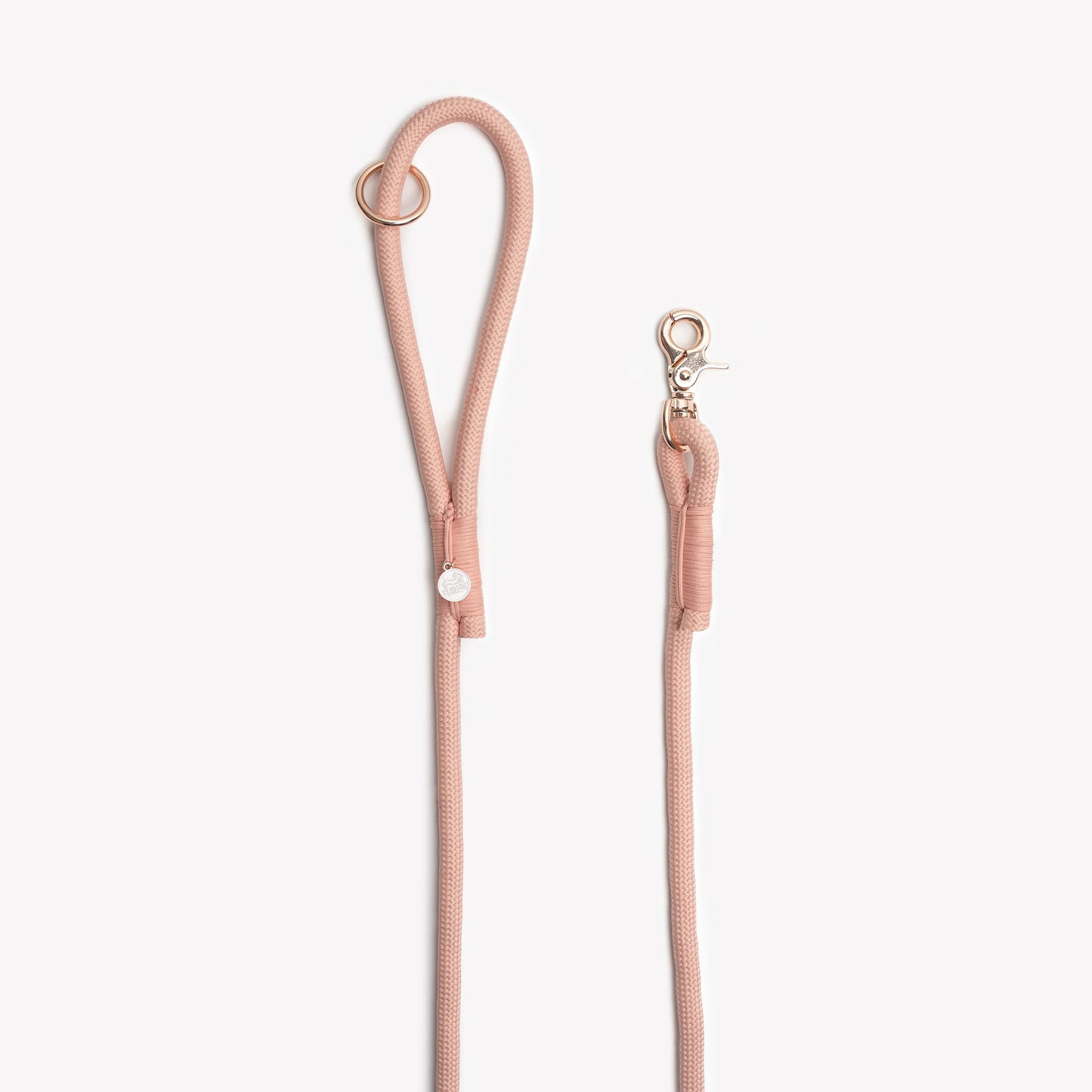 ROSE BRAIDED ROPE LEASH