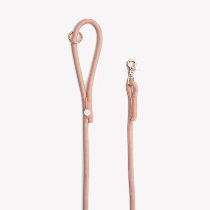 ROSE BRAIDED ROPE LEASH