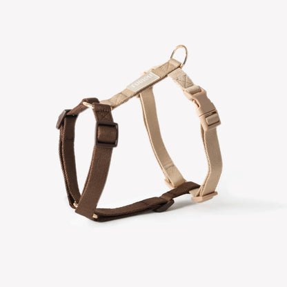 BROWN & TAN DOG HARNESS