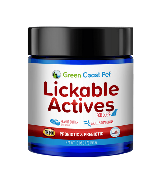 GREEN COAST PET LICKABLE ACTIVES- PREBIOTICS & PROBIOTICS