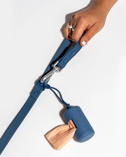 WILD ONE POOP BAG CARRIER-NAVY