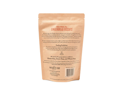GRAIN & GLUTEN FREE GINGERBREAD DOG TREATS