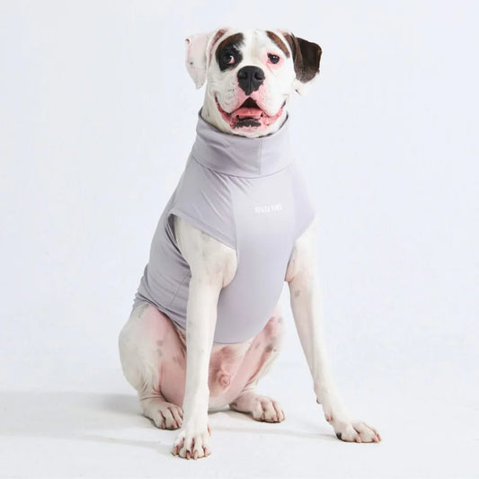 SUNBLOCK DOG T-SHIRT - GREY