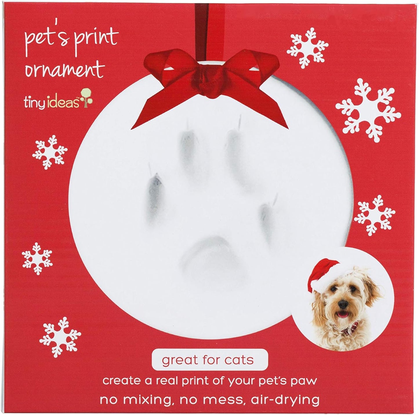 CHRISTMAS PAW PRINT ORNAMENT KIT