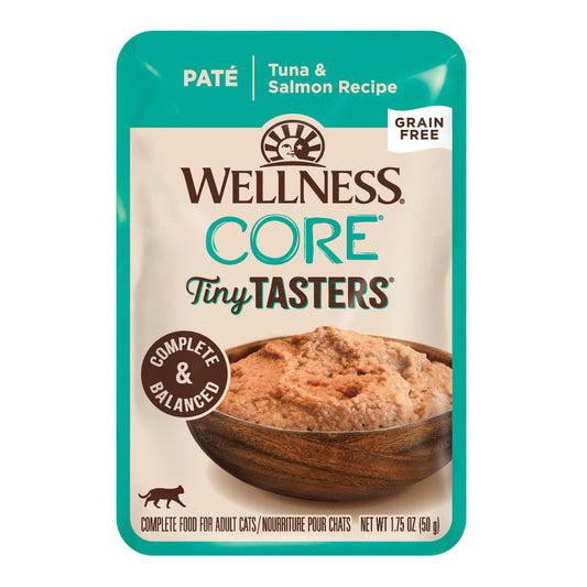 WELLNESS CORE TINY TASTERS TUNA & SALMON PATE