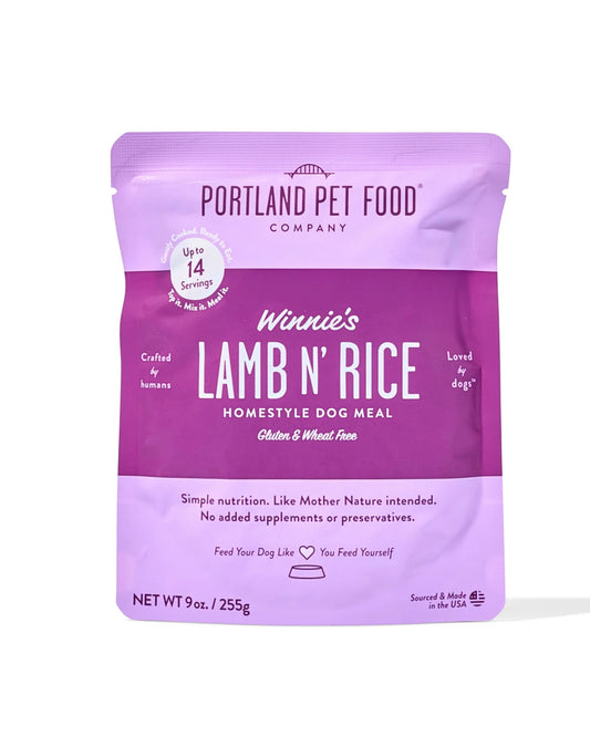PORTLAND PET FOOD COMPANY LAMB N' RICE DOG MEAL