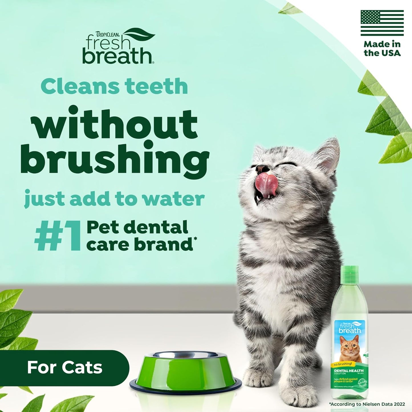 TROPICLEAN FRESH BREATH ADITIVO DENTAL PARA GATOS