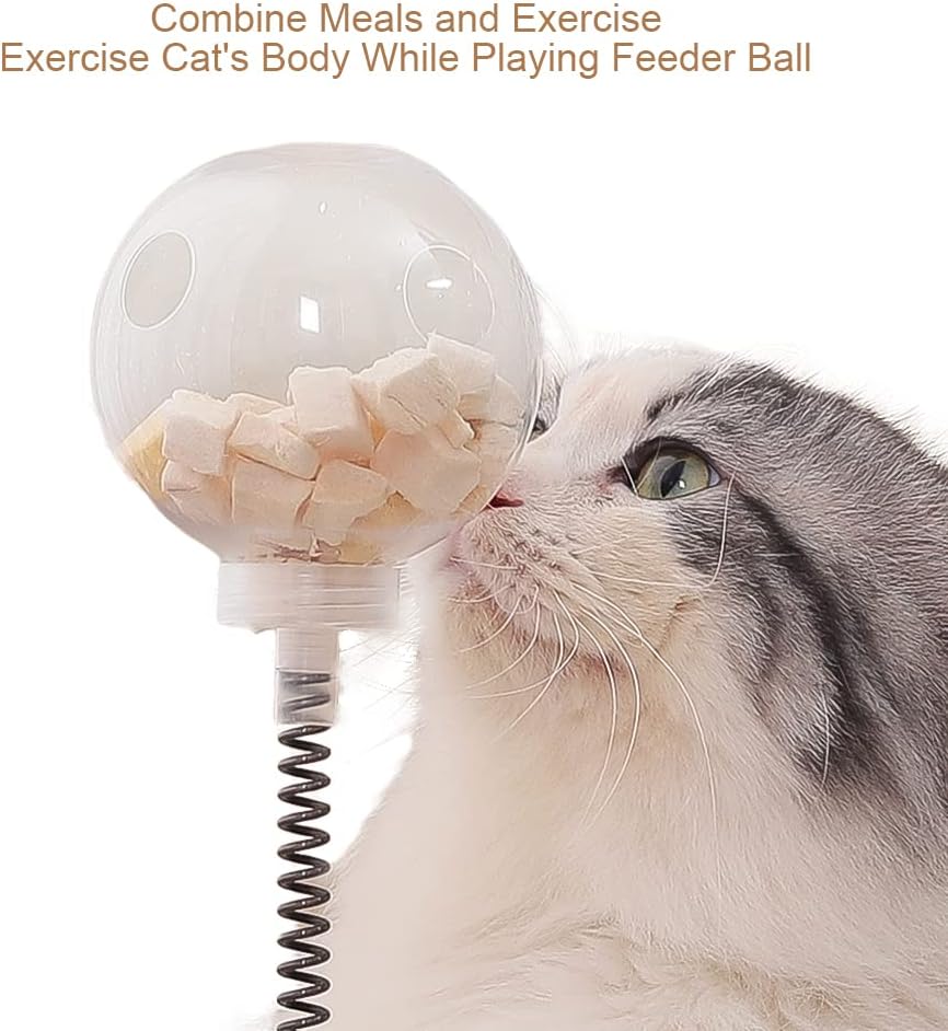 CAT BALL TOY ROLLER INTERACTIVE SET