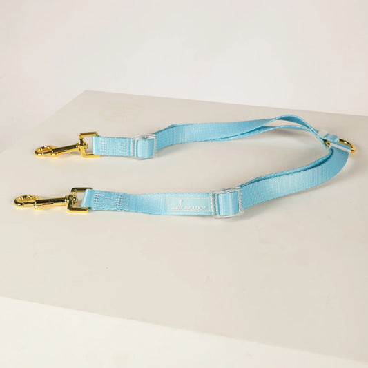 DOG LEASH COUPLER SPLITTER BLUE