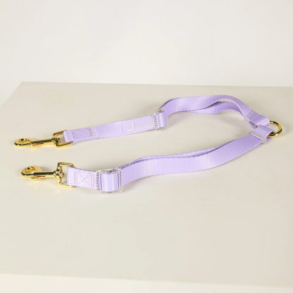 DOG LEASH COUPLER SPLITTER LAVENDER