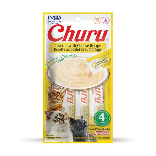 INABA CHURU CREAMY CAT TREATS (4 TUBES)