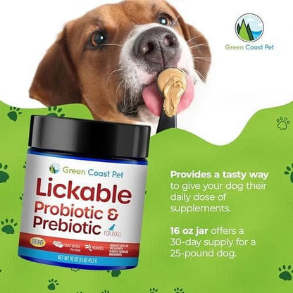 GREEN COAST PET LICKABLE ACTIVES- PREBIOTICS & PROBIOTICS