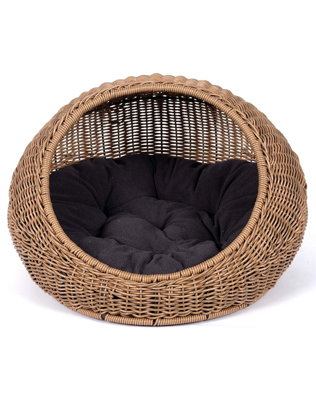 WICKER CAT BED