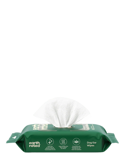 EARTH RATED EAR WIPES
