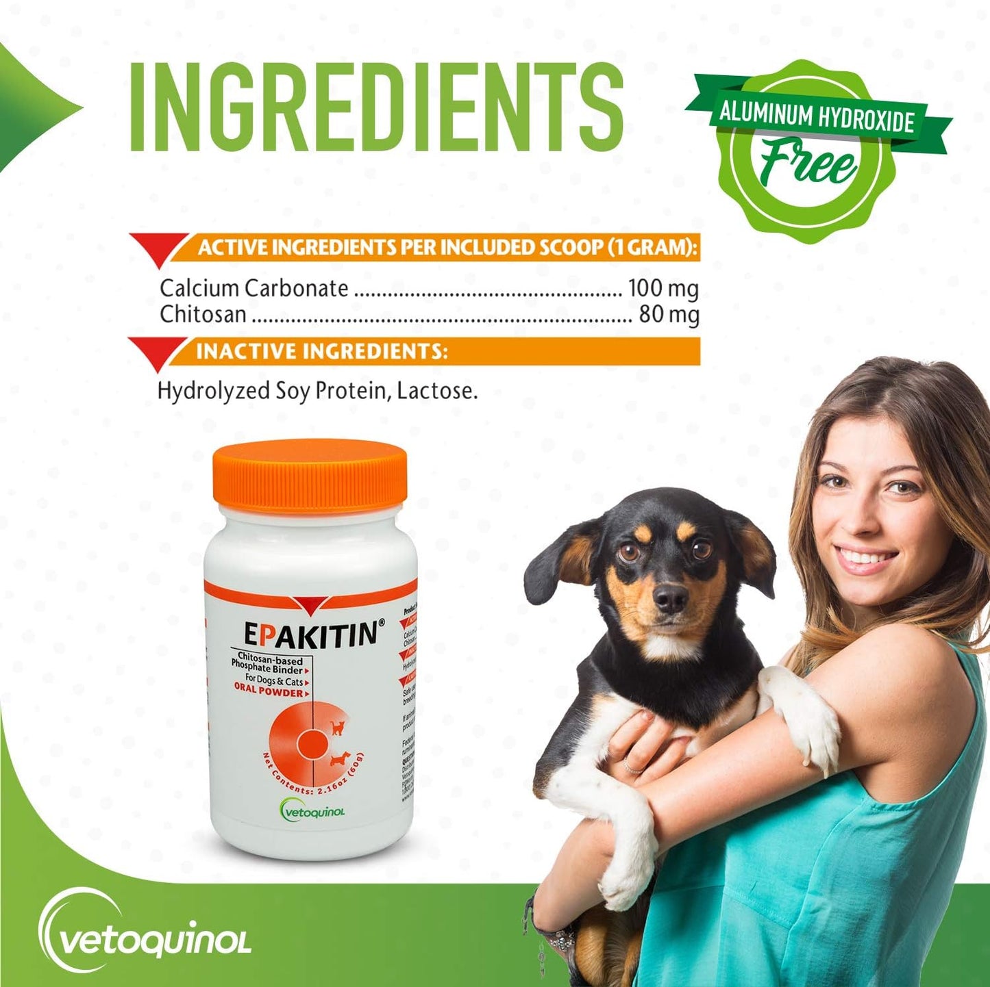 VETOQUINOL EPAKITIN POLVO DE SOPORTE RENAL PARA PERROS Y GATOS