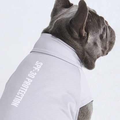 SUNBLOCK DOG T-SHIRT - GREY