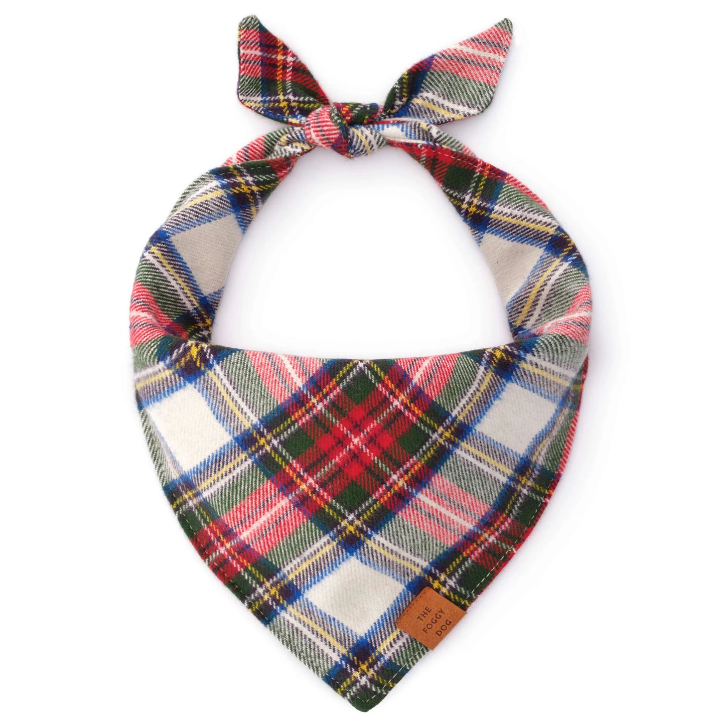 REGENT PLAID FLANNEL DOG BANDANA