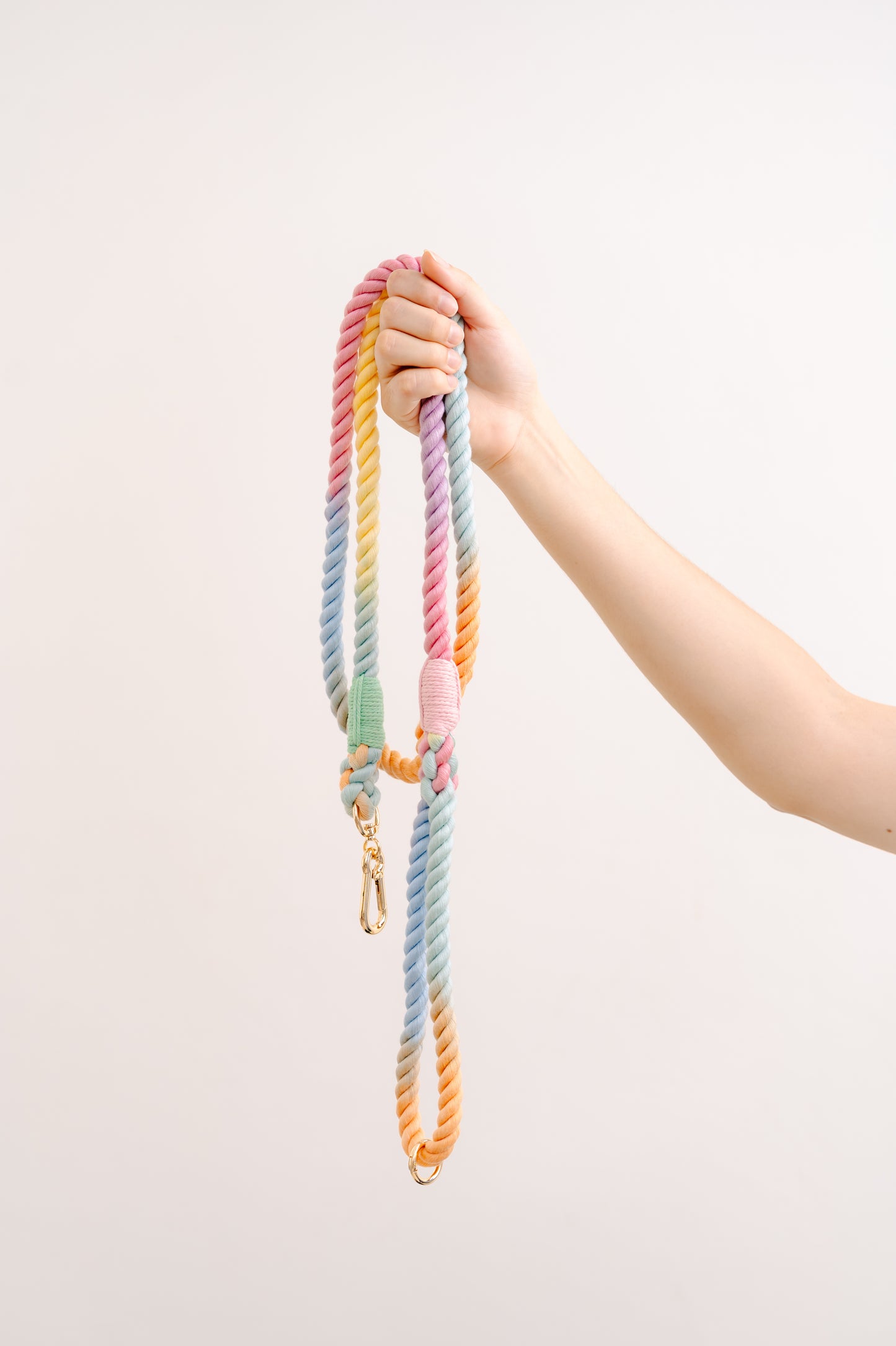 NUGUTIC HANDMADE BRAIDED ROPE DOG LEASH