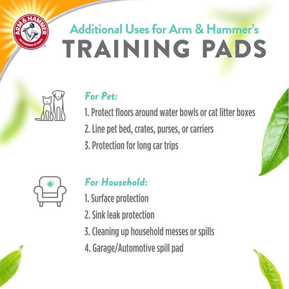 ARM & HAMMER DOG GREEN TEA TRAINING PADS