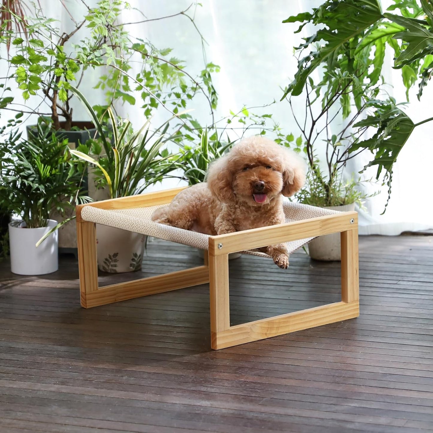 CAMA ESTILO HAMACA PARA PERRO Y GATOS